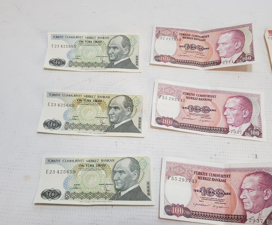 ANTİKA KAĞIT PARA LOTU