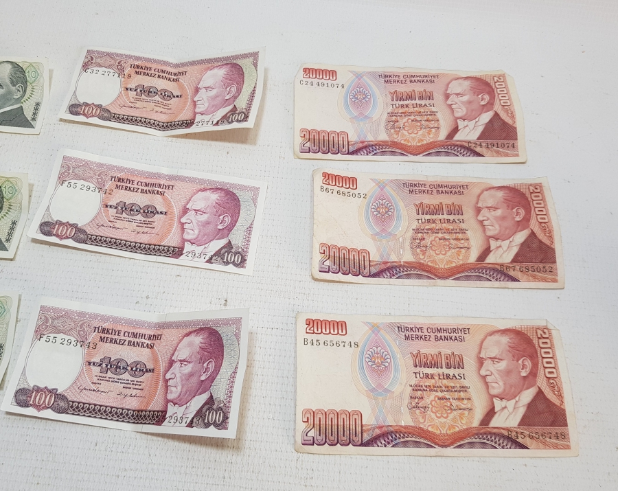 ANTİKA KAĞIT PARA LOTU