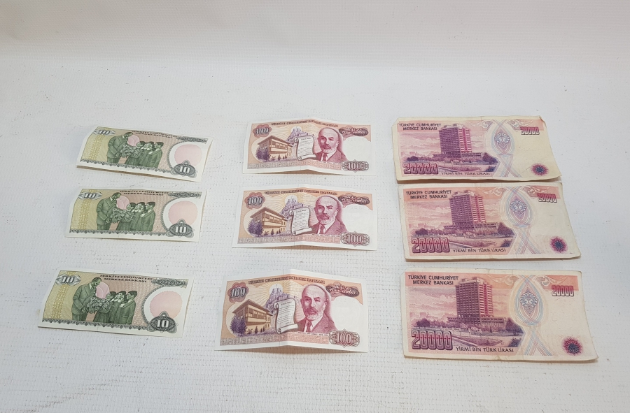 ANTİKA KAĞIT PARA LOTU