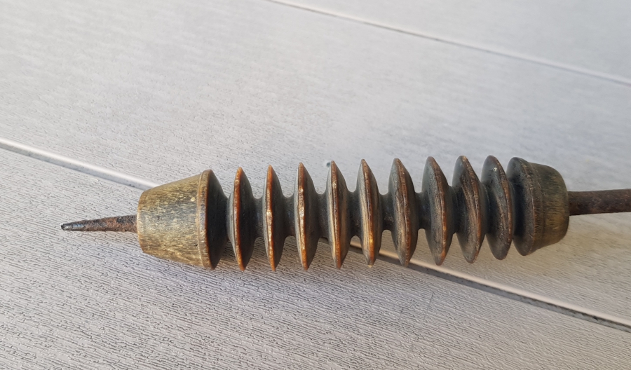 GERGEDAN BOYNUZU SAPLI ÇOK NADİR OSMANLI DÖNEMİ RUFAİ ŞİŞ