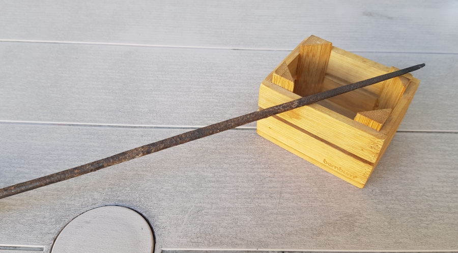 GERGEDAN BOYNUZU SAPLI ÇOK NADİR OSMANLI DÖNEMİ RUFAİ ŞİŞ