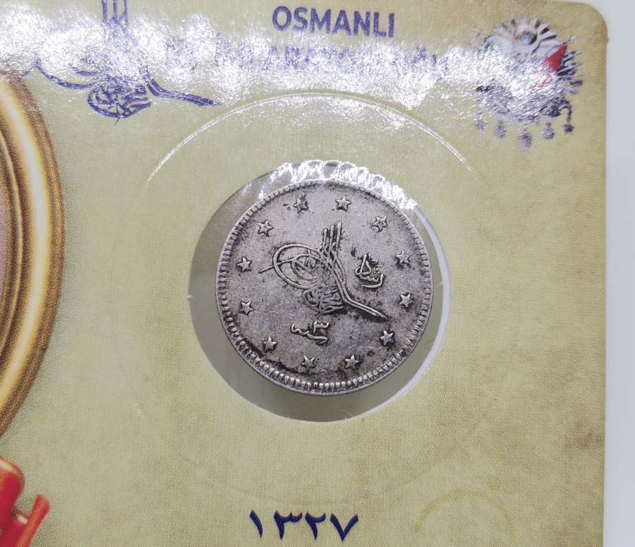 SULTAN MEHMET REŞAD HAN DÖNEMİ GÜMÜŞ 2 KURUŞ MECİDİYE