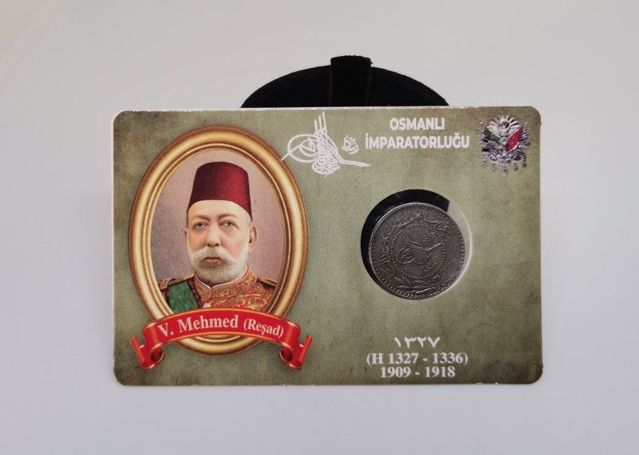 MEHMED REŞAD HAN DÖNEMİ KAPAMASINDA NİKEL 10 PARA