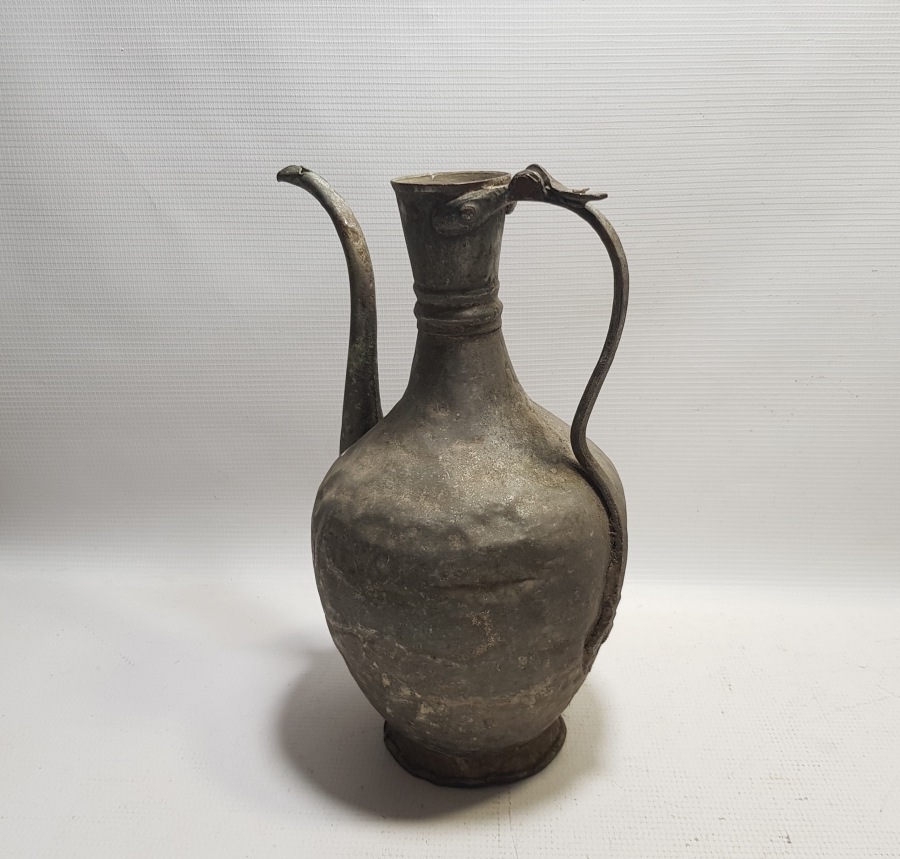 OSMANLI DÖNEMİ EL YAPIMI BAKIR İBRİK