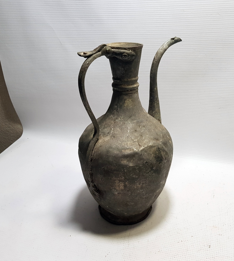 OSMANLI DÖNEMİ EL YAPIMI BAKIR İBRİK