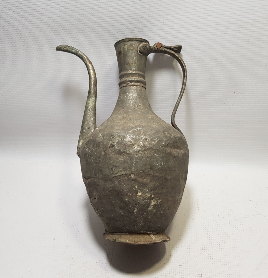 OSMANLI DÖNEMİ EL YAPIMI BAKIR İBRİK