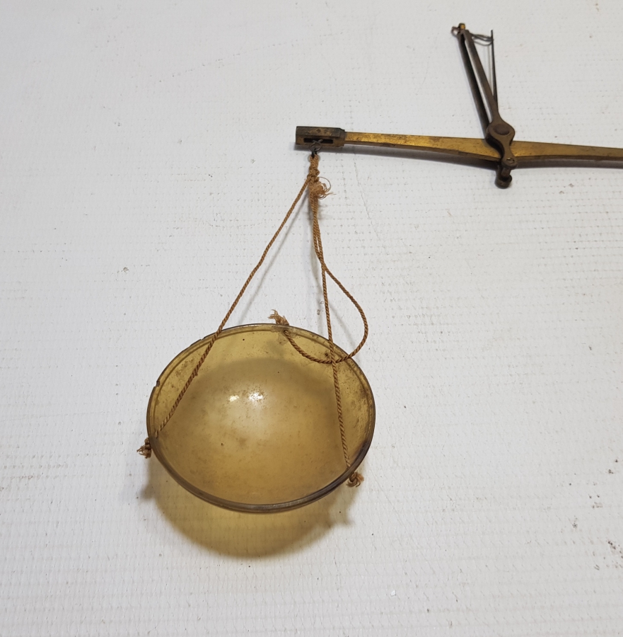 BOYNUZ KEFELİ OSMANLI DÖNEMİ NADİR BAHARAT TERAZİSİ