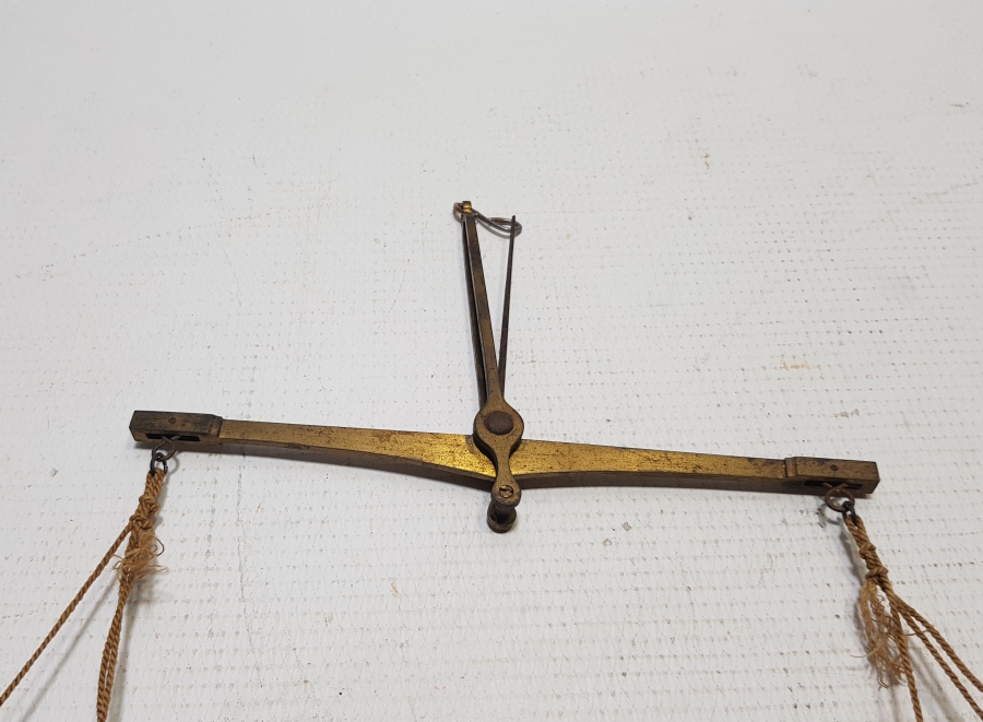 BOYNUZ KEFELİ OSMANLI DÖNEMİ NADİR BAHARAT TERAZİSİ