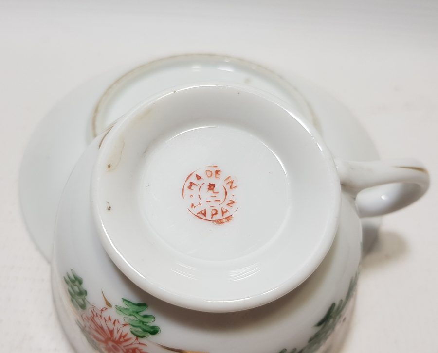 1947 YILI ÇOK NADİR TÜRKİYE'NİN HİNDİSTAN'I TANIMASI ANISINA YAPILMIŞ DOSTLUK SEMBOLÜ NADİR KAHVE FİNCANI