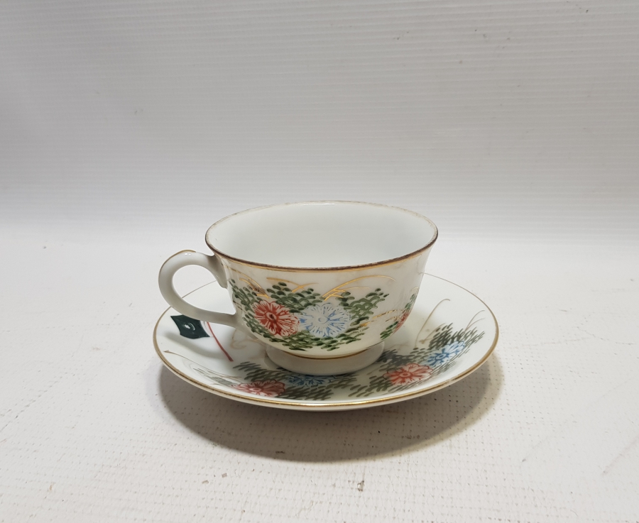 1947 YILI ÇOK NADİR TÜRKİYE'NİN HİNDİSTAN'I TANIMASI ANISINA YAPILMIŞ DOSTLUK SEMBOLÜ NADİR KAHVE FİNCANI