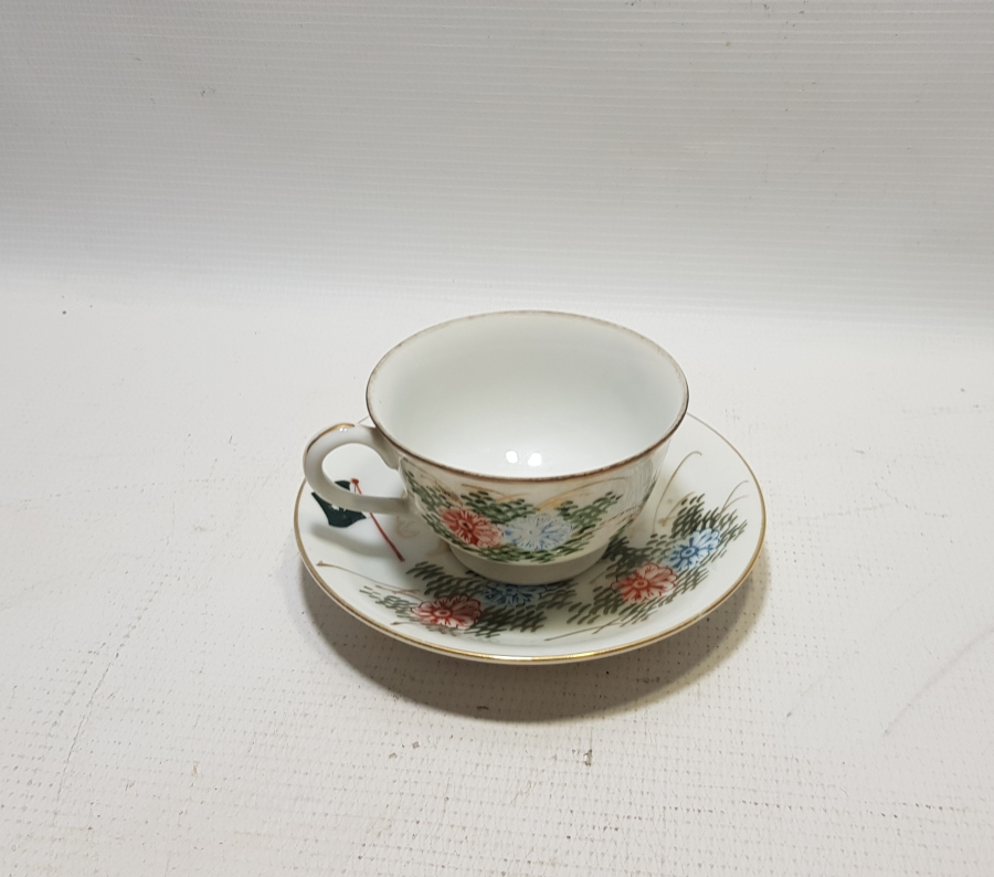 1947 YILI ÇOK NADİR TÜRKİYE'NİN HİNDİSTAN'I TANIMASI ANISINA YAPILMIŞ DOSTLUK SEMBOLÜ NADİR KAHVE FİNCANI