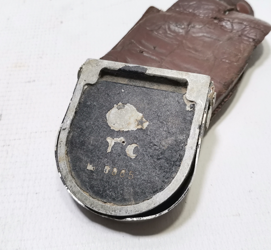 ORİJİNAL KABINDA ANTİKA ASKERİ PUSULA