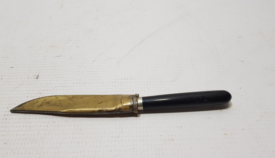 UCU YALMANLI ORİJİNAL KININDA OSMANLI DÖNEMİ BURSA İŞİ BİTİRİM - KABADAYI KAMASI