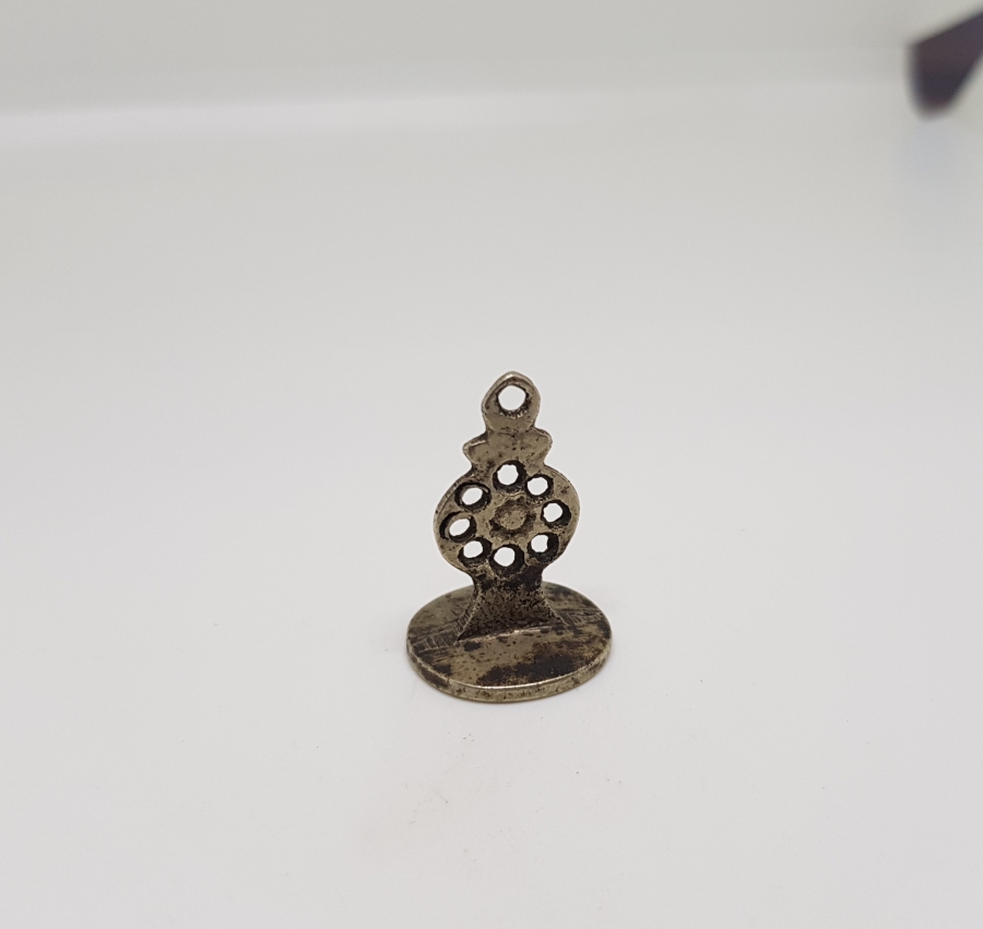 HAKKAK RIZA EFENDİ PARAFLI OSMANLI DÖNEMİ GÜMÜŞ MÜHÜR