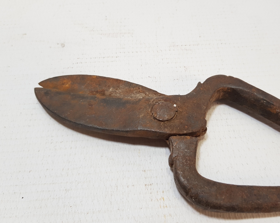 OSMANLI DÖNEMİ EL YAPIMI KUYUMCU MAKASI