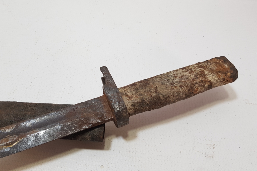 1. DÜNYA SAVAŞI DÖNEMİ ORİJİNAL KININDA ERSATZ OSMANLI SUBAY SÜNGÜSÜ