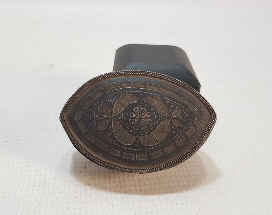 ERKEN DÖNEM NADİR OSMANLI SAVATLI GÜMÜŞ TÜTÜN TABAKASI