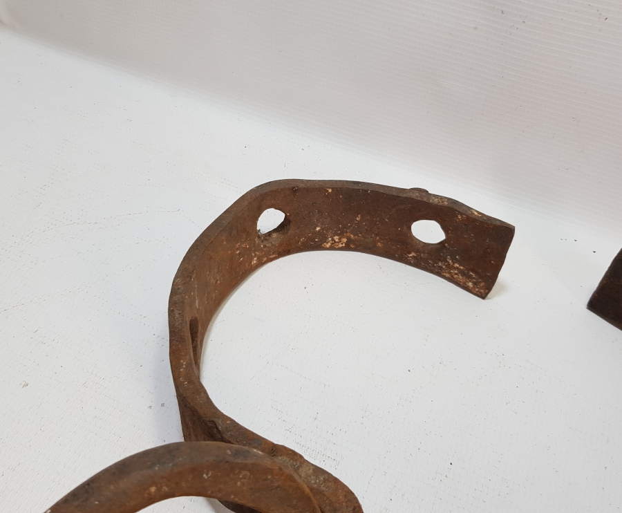 OSMANLI DÖNEMİ BÜYÜK BOY EL YAPIMI ÇİFT KANATLI KONAK KAPI TUTMACI