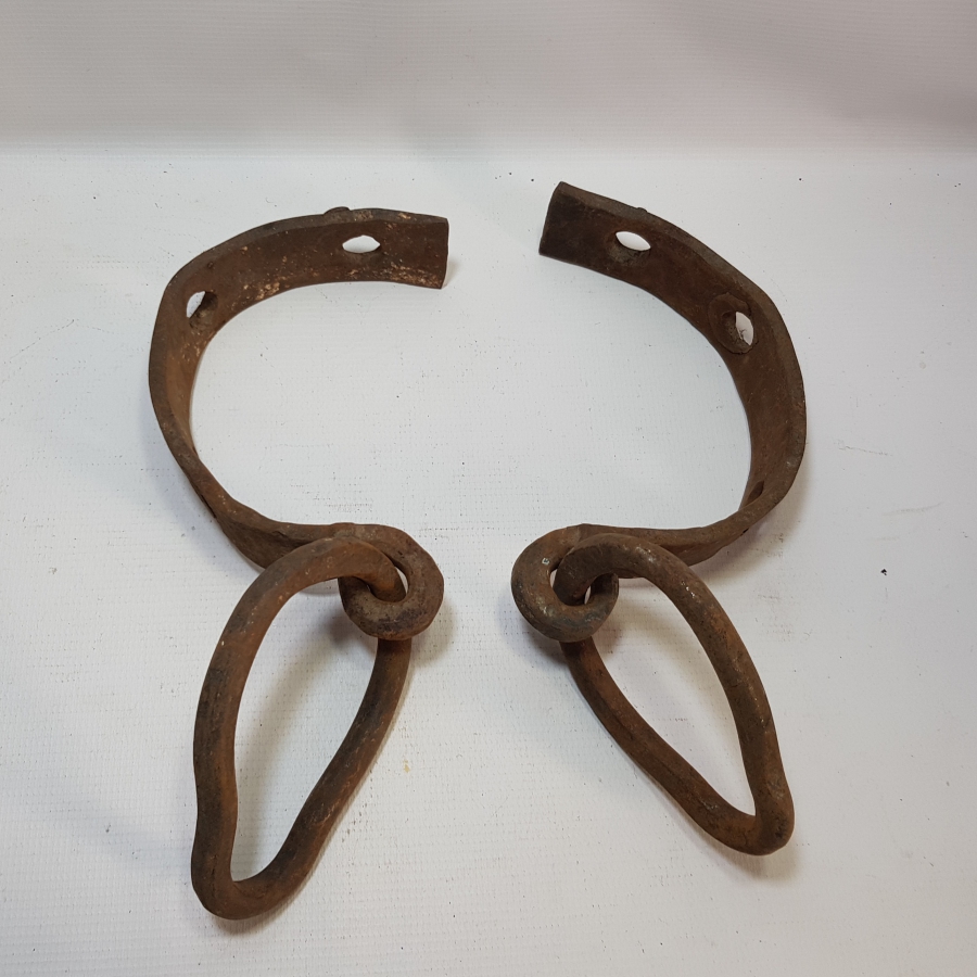 OSMANLI DÖNEMİ BÜYÜK BOY EL YAPIMI ÇİFT KANATLI KONAK KAPI TUTMACI