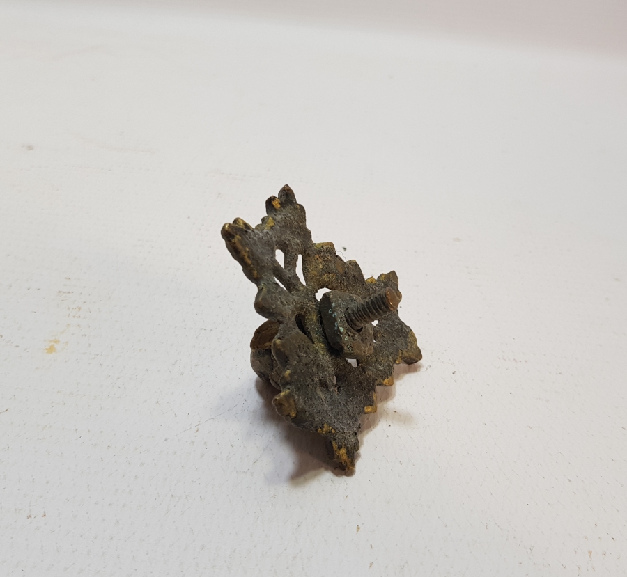 OSMANLI DÖNEMİ PALAMUT FORMLU SÜLEYMANİYE YAPIMI MANGAL TEPELİĞİ