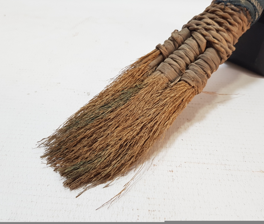 HURMA DALLARINDAN YAPILMIŞ OSMANLI DÖNEMİ TEKKE İŞİ FARAŞ - SÜPÜRGE