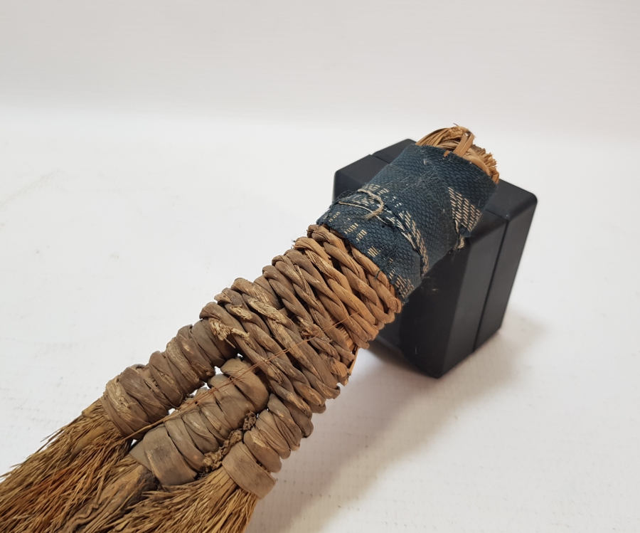 HURMA DALLARINDAN YAPILMIŞ OSMANLI DÖNEMİ TEKKE İŞİ FARAŞ - SÜPÜRGE