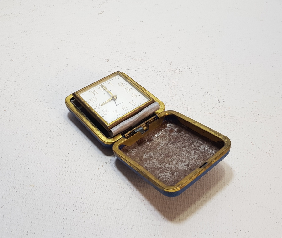 ANTİKA KAPAKLI SEYAHAT SAATİ