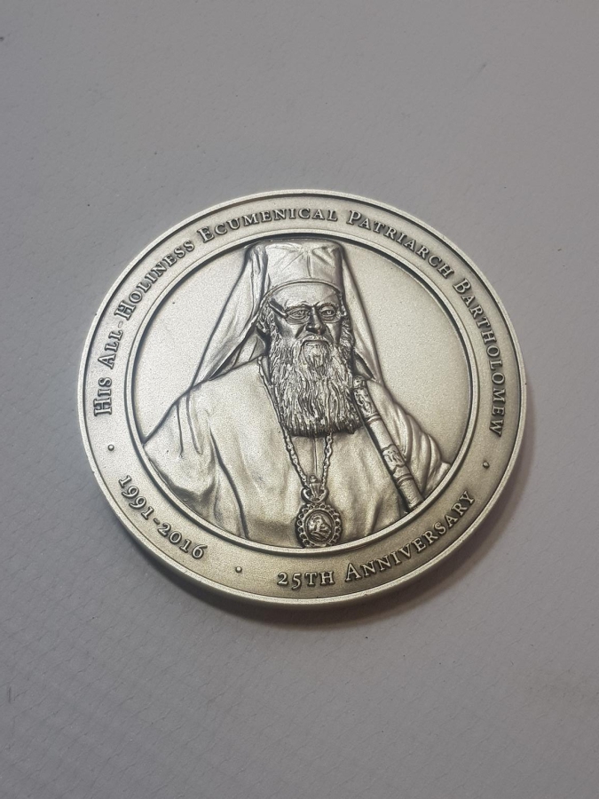 EKÜMENİK PATRİK BARTHOLOMEO NADİR MADALYA