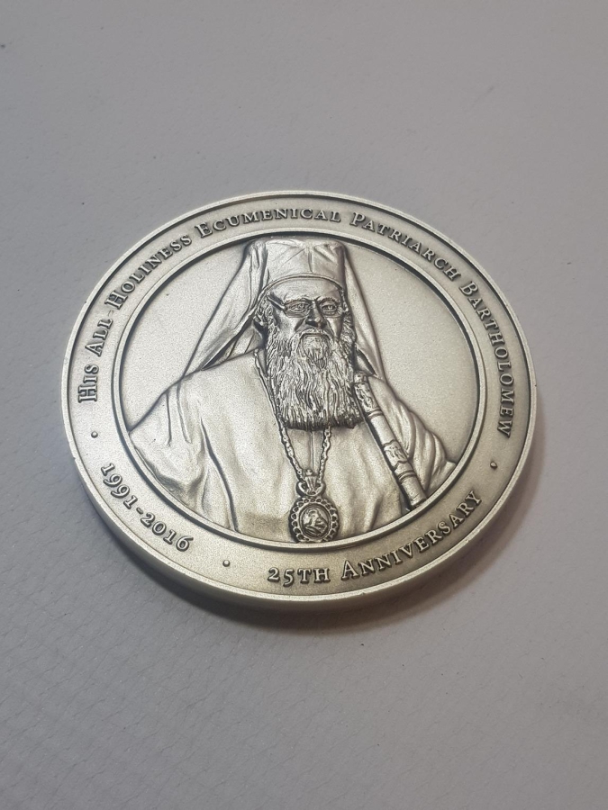 EKÜMENİK PATRİK BARTHOLOMEO NADİR MADALYA