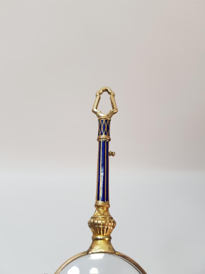 OSMANLI DÖNEMİ MİNELİ VE ALTIN KAPLAMA OKUMA GÖZLÜĞÜ - OPERA GÖZLÜĞÜ