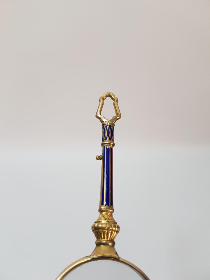 OSMANLI DÖNEMİ MİNELİ VE ALTIN KAPLAMA OKUMA GÖZLÜĞÜ - OPERA GÖZLÜĞÜ