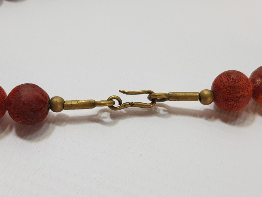 OSMANLI DÖNEMİ MERCAN TAŞI GERDANLIK