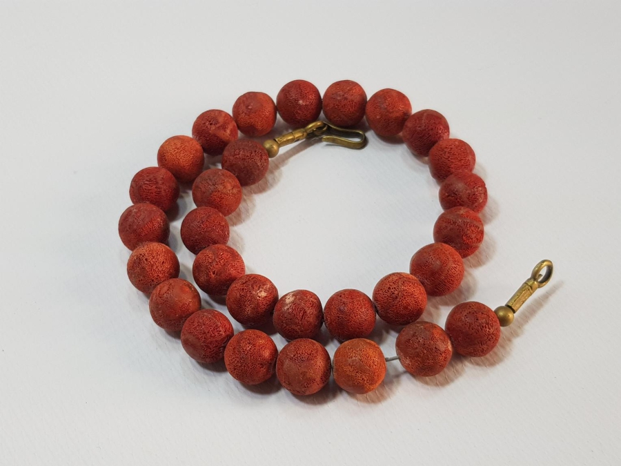 OSMANLI DÖNEMİ MERCAN TAŞI GERDANLIK