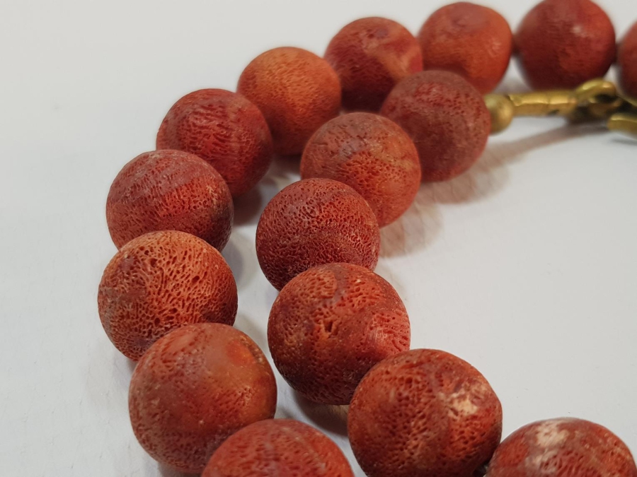 OSMANLI DÖNEMİ MERCAN TAŞI GERDANLIK