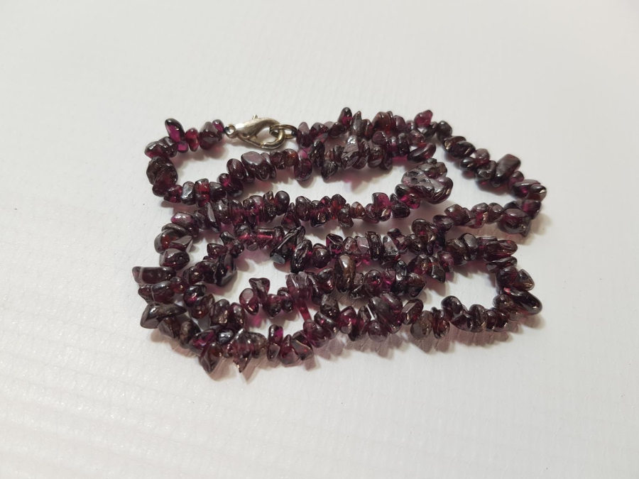 ANTİKA LAL TAŞI GERDANLIK