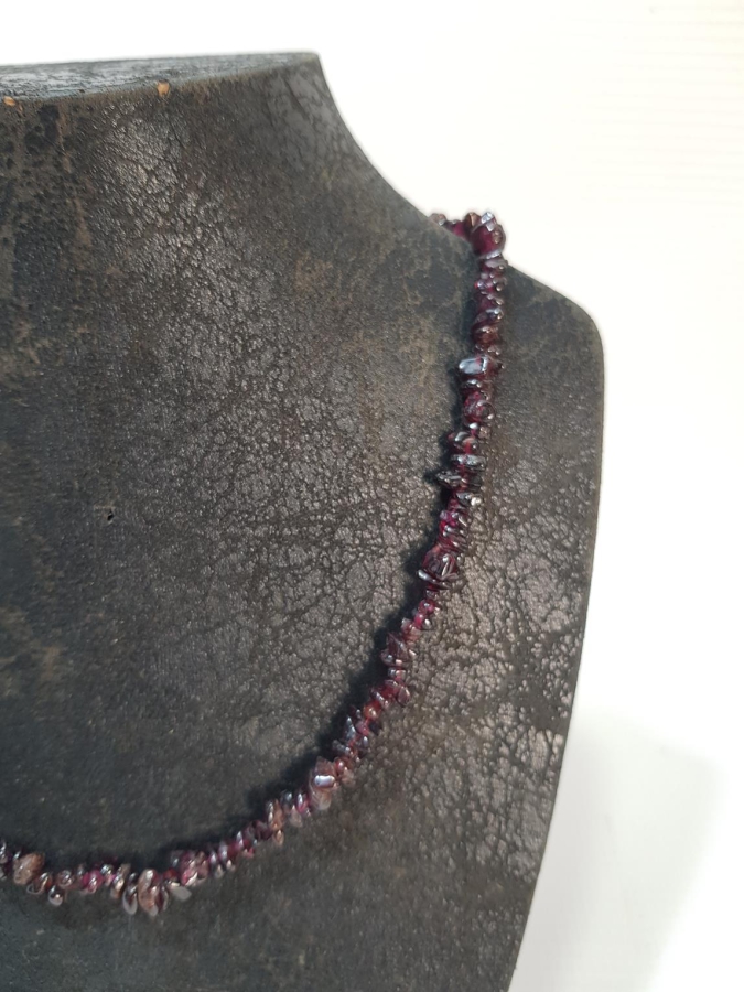 ANTİKA LAL TAŞI GERDANLIK