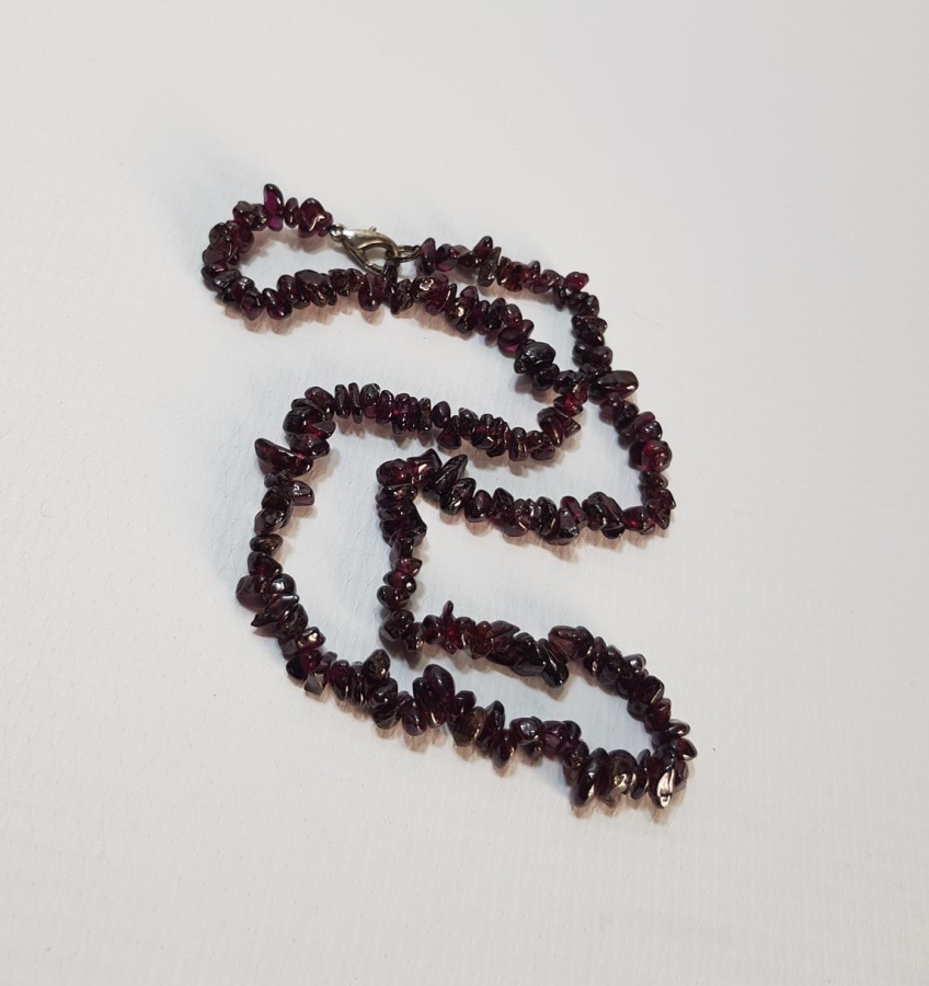 ANTİKA LAL TAŞI GERDANLIK