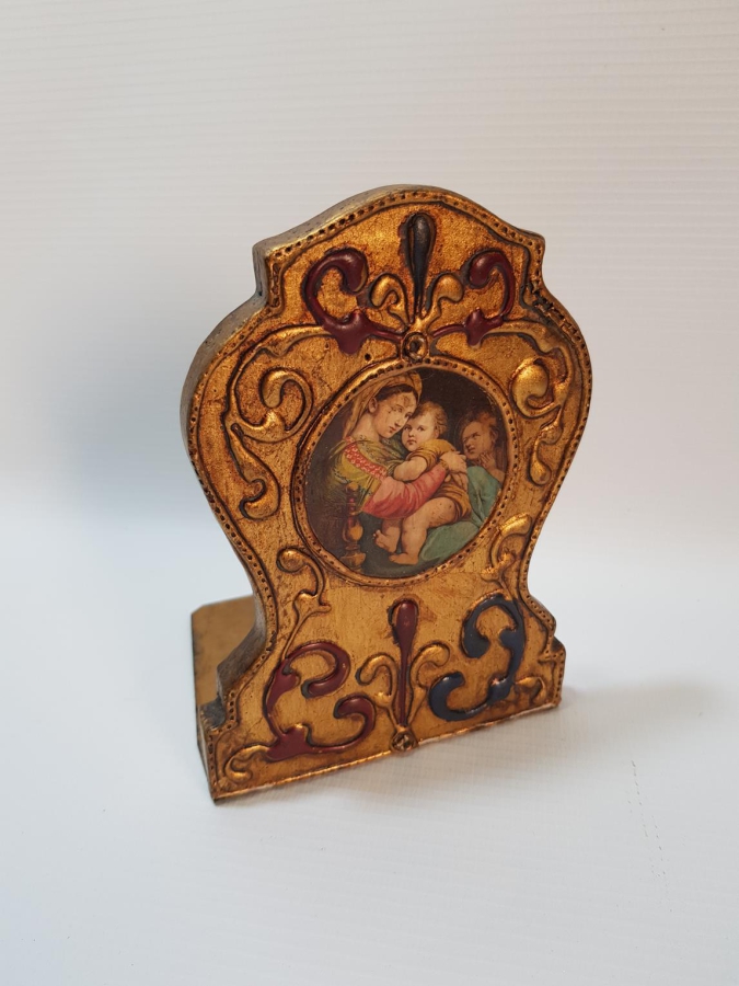 ANTİKA AHŞAP İKONA