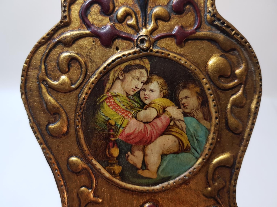 ANTİKA AHŞAP İKONA