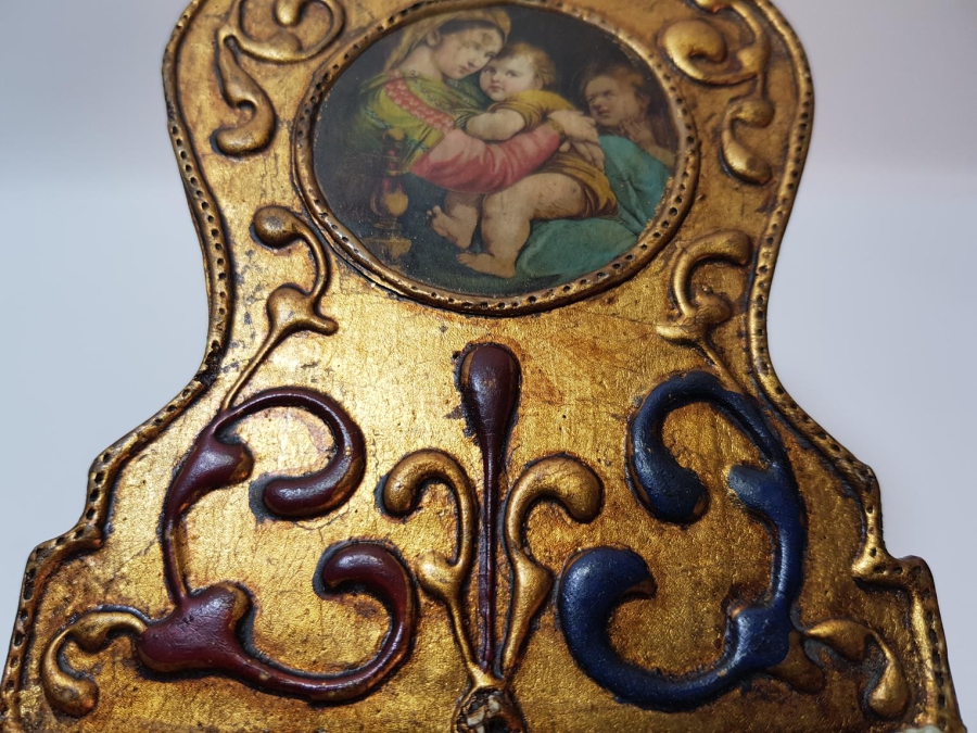 ANTİKA AHŞAP İKONA