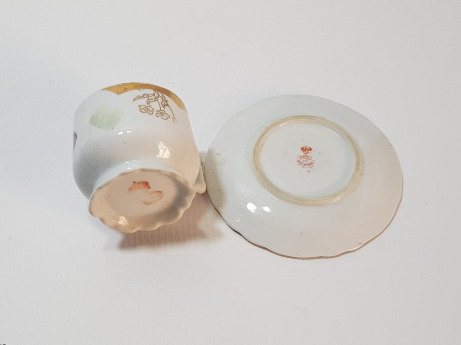 OSMANLI DÖNEMİ MEŞRUTİYET BAYRAKLI KUZNETSOV KAHVE FİNCANI