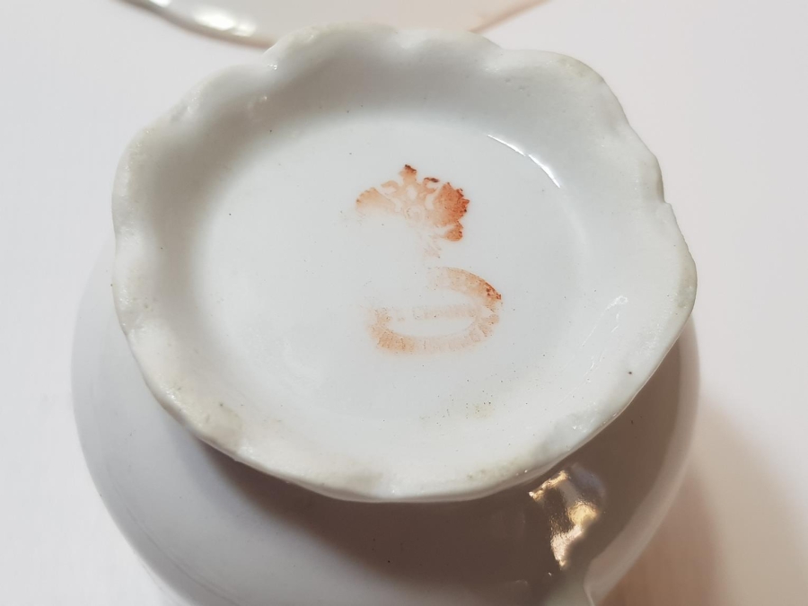 OSMANLI DÖNEMİ MEŞRUTİYET BAYRAKLI KUZNETSOV KAHVE FİNCANI