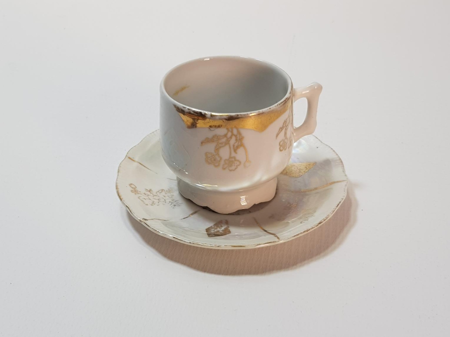 OSMANLI DÖNEMİ MEŞRUTİYET BAYRAKLI KUZNETSOV KAHVE FİNCANI