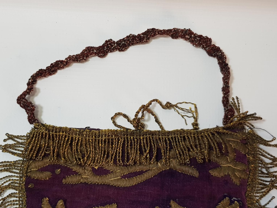 OSMANLI DÖNEMİ SIRMA İŞLEMELİ MUSHAF KABI