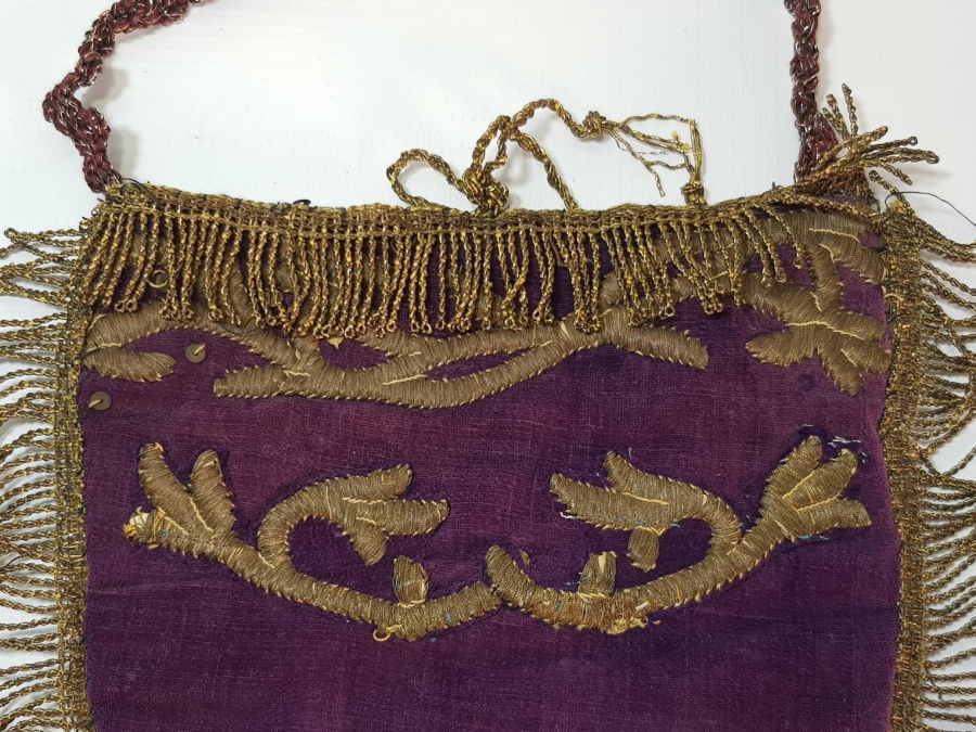 OSMANLI DÖNEMİ SIRMA İŞLEMELİ MUSHAF KABI