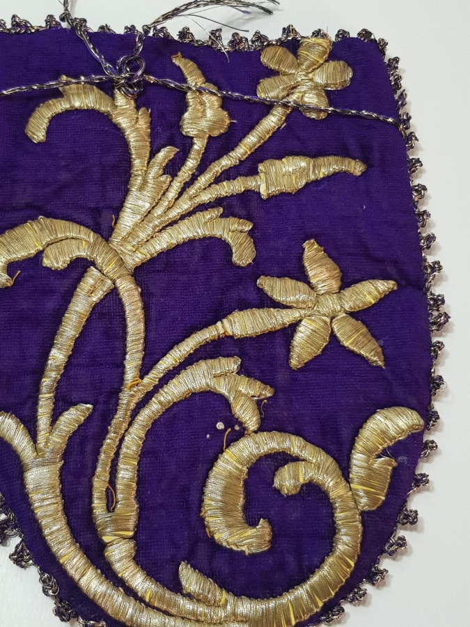 OSMANLI DÖNEMİ NADİR FORMDA GELİN KESESİ