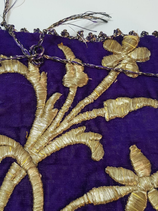 OSMANLI DÖNEMİ NADİR FORMDA GELİN KESESİ