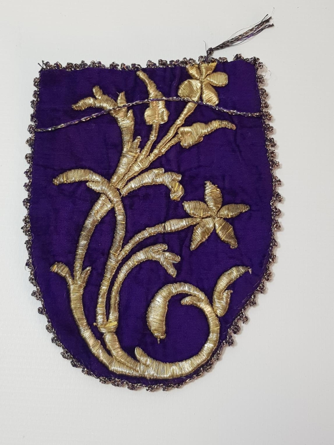 OSMANLI DÖNEMİ NADİR FORMDA GELİN KESESİ