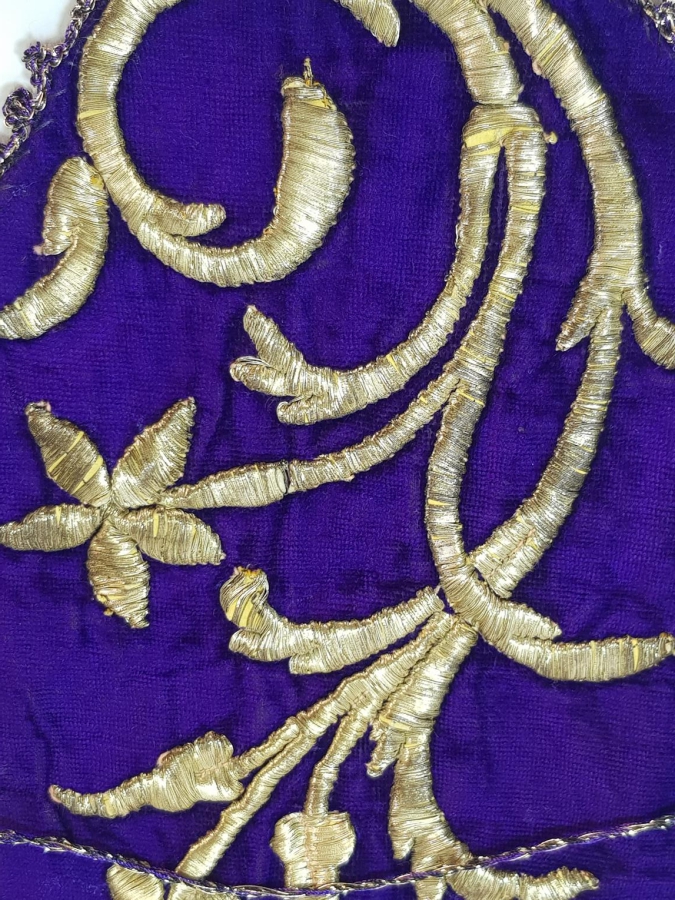 OSMANLI DÖNEMİ NADİR FORMDA GELİN KESESİ