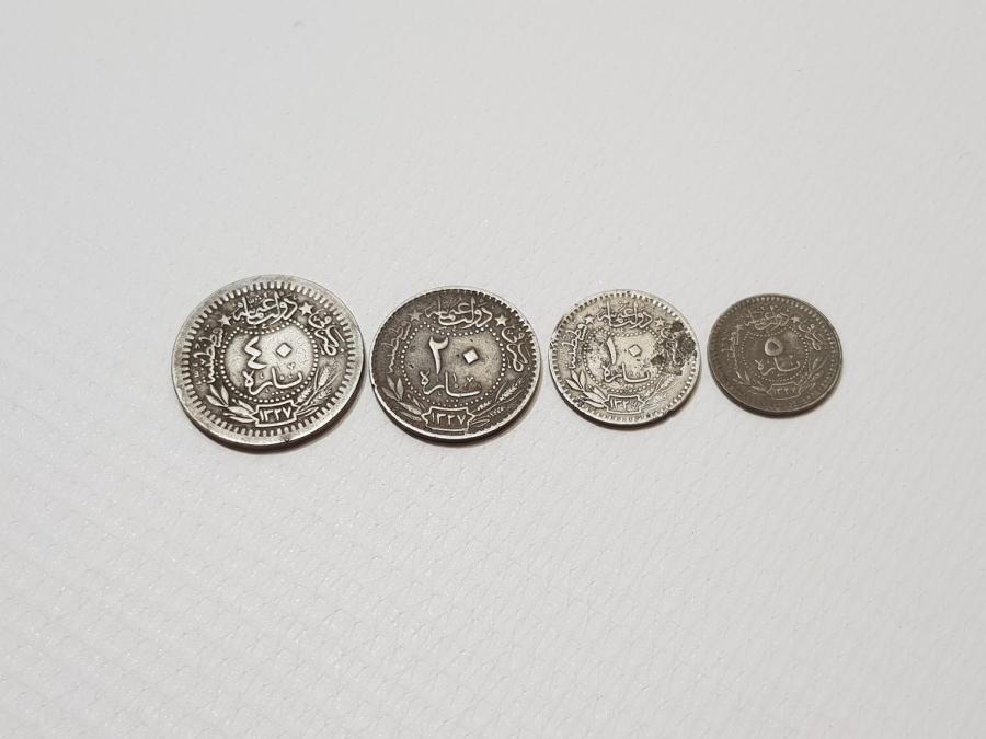 SULTAN MEHMED REŞAD DÖNEMİ ANTİKA PARALAR